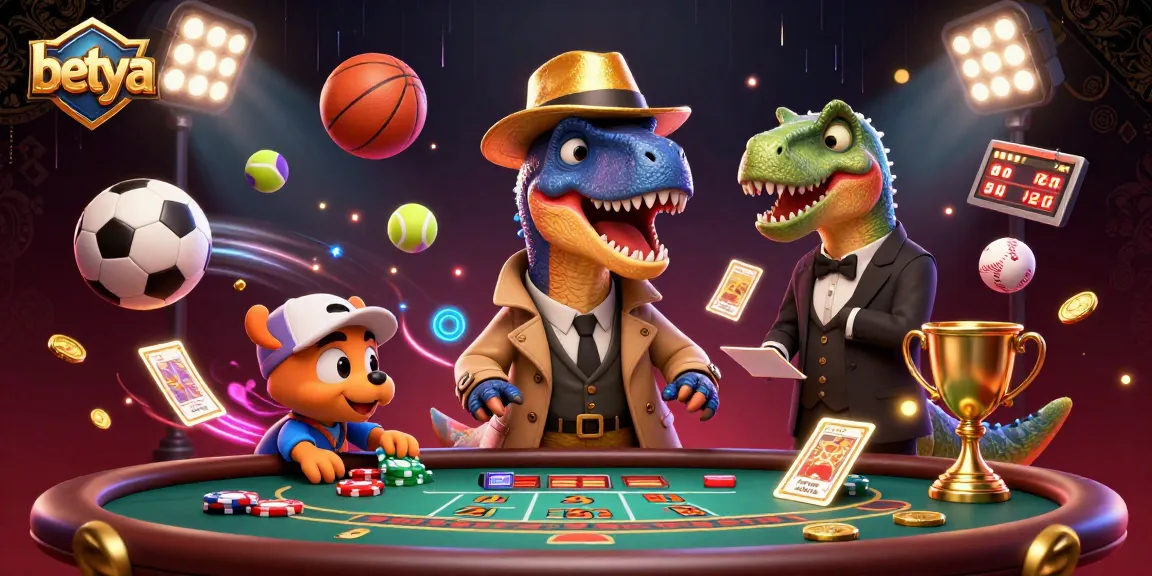 Experience thrilling gameplay at betya with a velociraptor card counter and dynamic betting action.